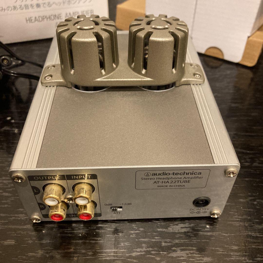 オーディオテクニカ　ヘッドホンアンプ　AT-HA22TUBE