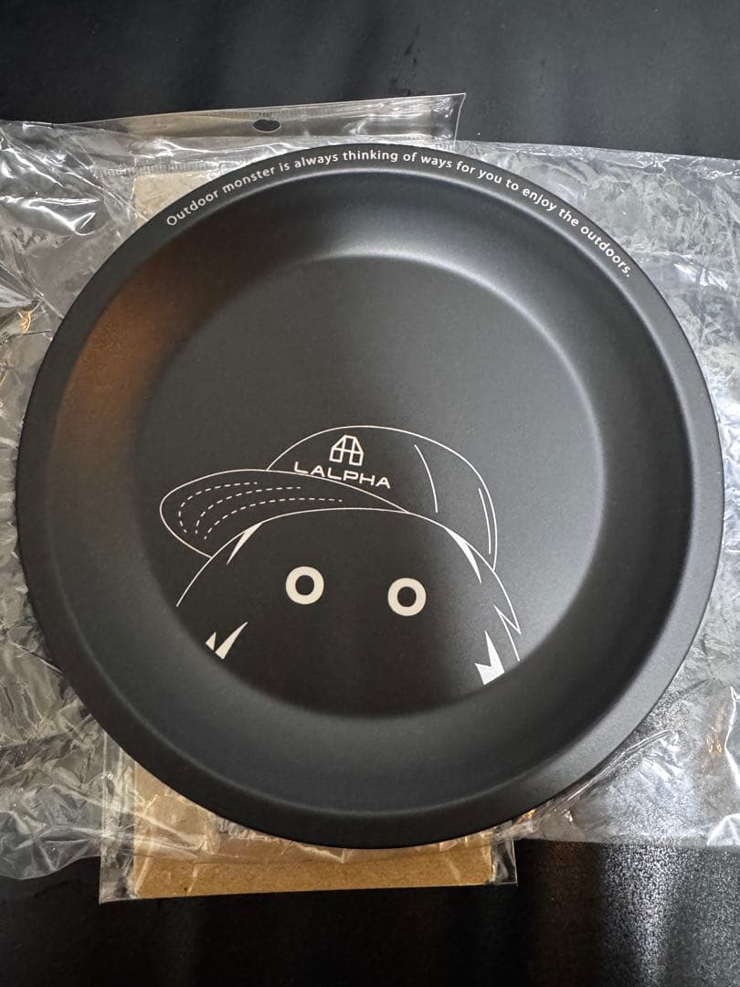 ALPHA アウトドア食器セット 皿3枚とカトラリー アウトドアモンスター