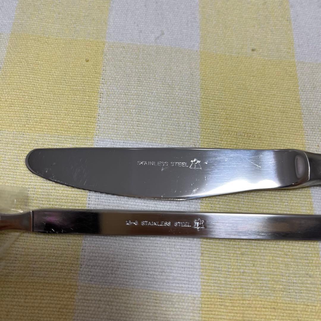 18-8 STAINLESS STEEL デザート　フォーク　ナイフ