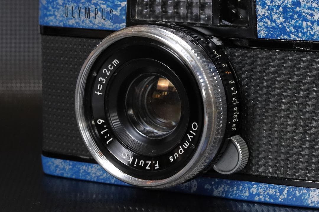 OH済 OLYMPUS PEN D F1.9 露出計OK