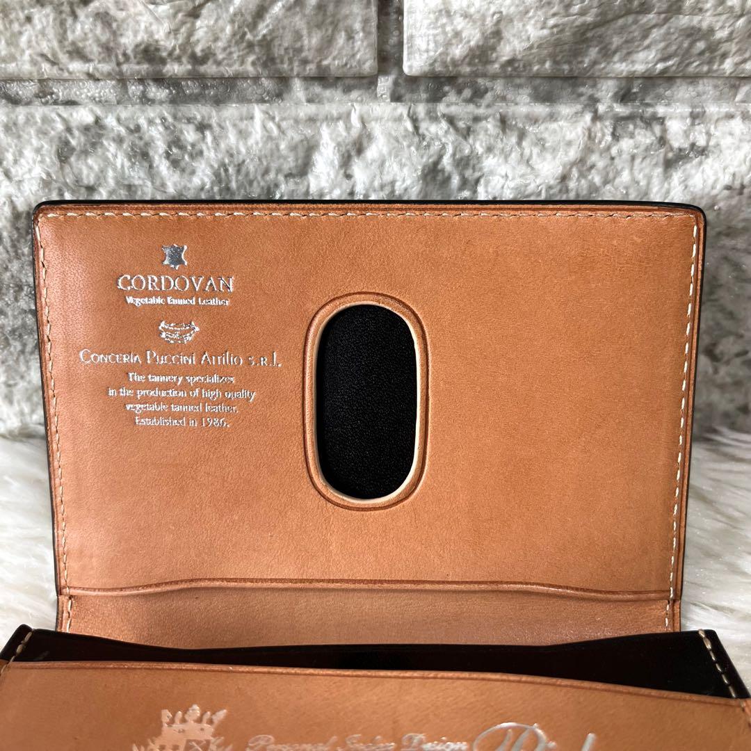 【新品未使用】P.i.d VASTO コードバン　名刺入れ　カードケース