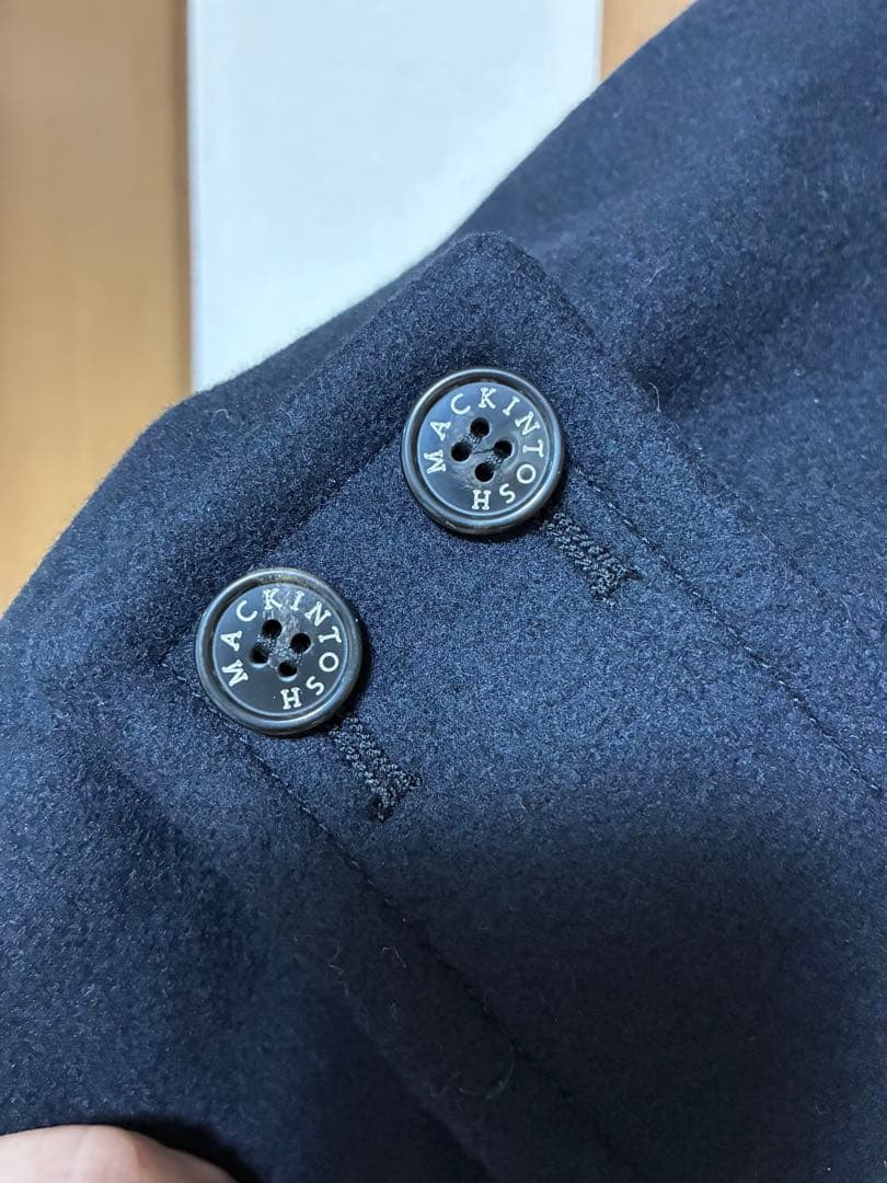 MACKINTOSH ハンビーコート　ネイビー　4