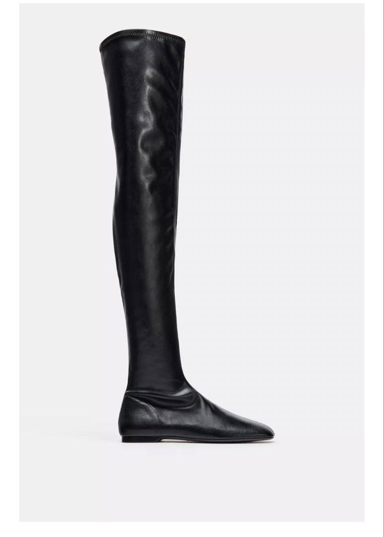 ZARA ニーハイブーツ