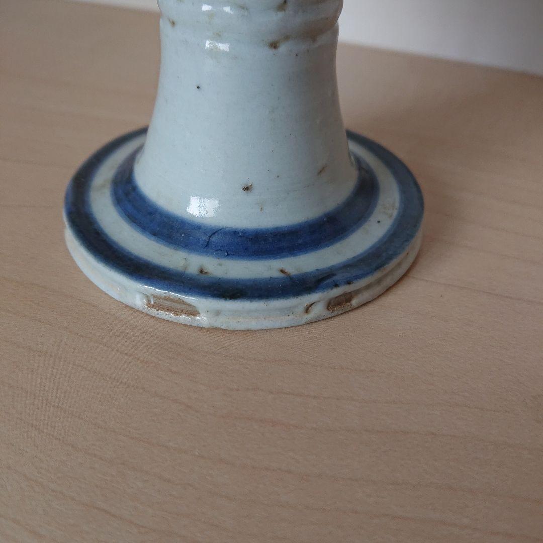 高杯　高月　高台皿　古伊万里　染付