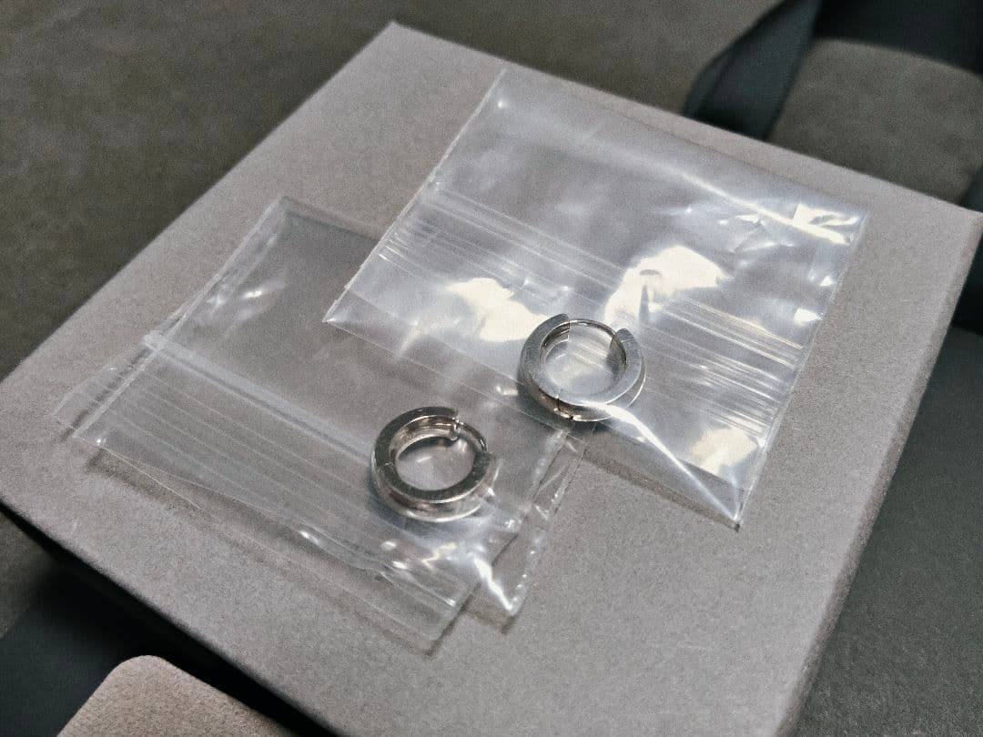 4℃HOMME＋【新品未使用】シルバーピアス