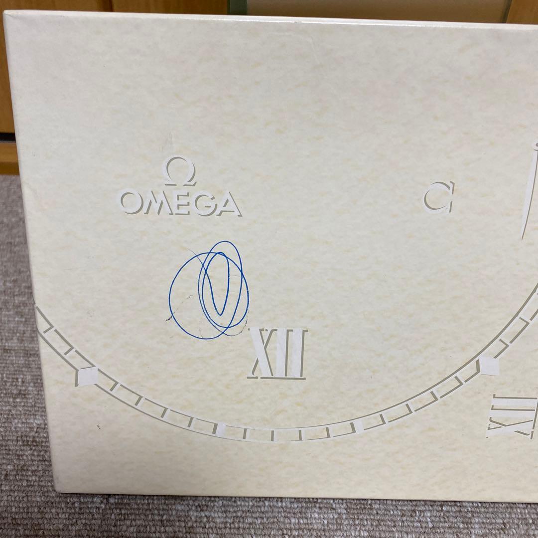 オメガ　メモ　レザーカバー　ボールペン付き