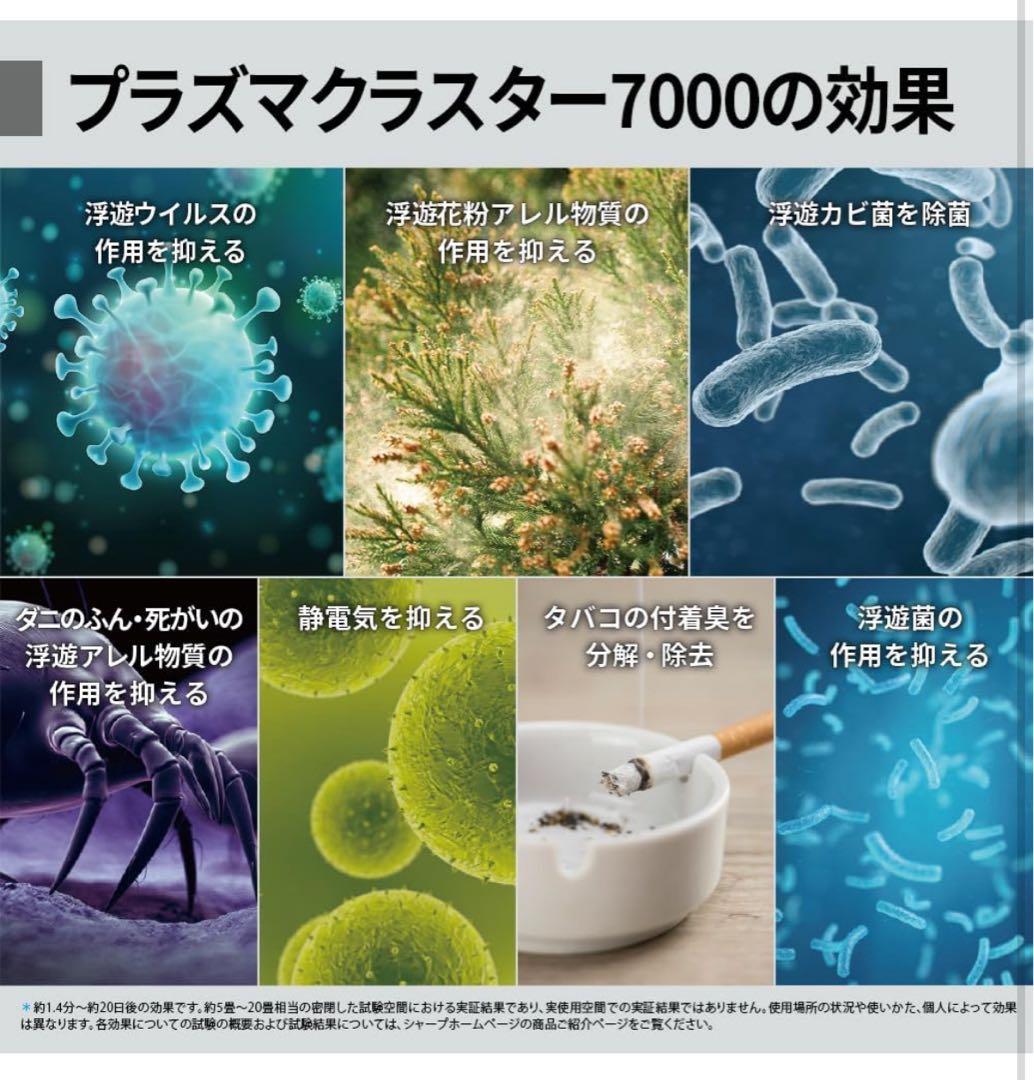 プラズマクラスター KC-S50-W 2025年製　シャープ