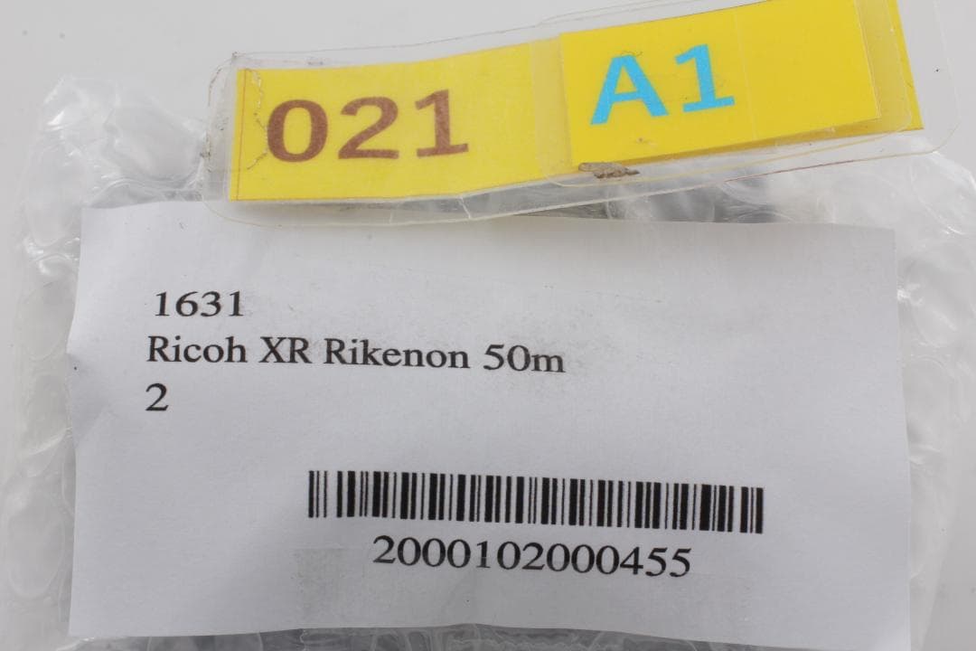 富岡光学製 RICOH XR RIKENON 50mm f/1.7レンズ