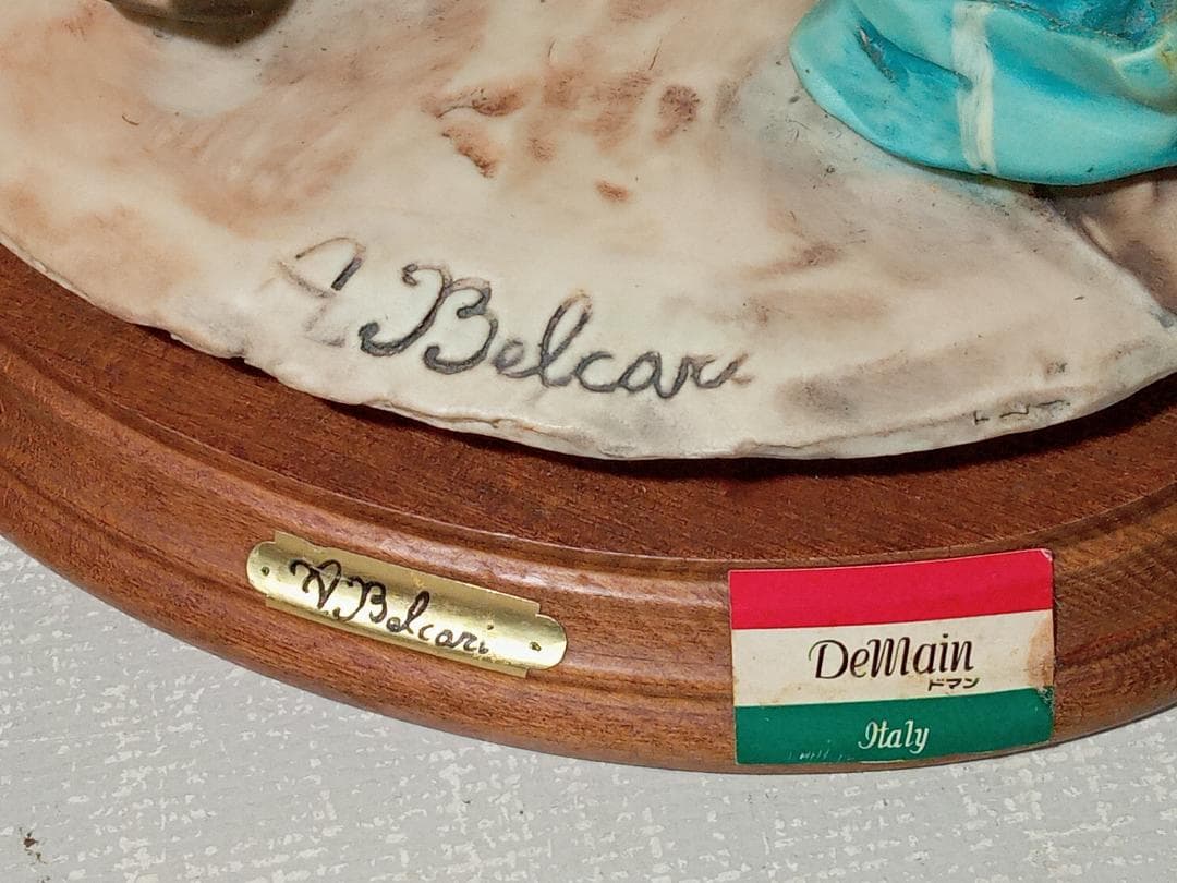 ドマン ピエロ オーロ・ベルカリ まとめ売り 高約36㎝ 道化師 フィギュリン