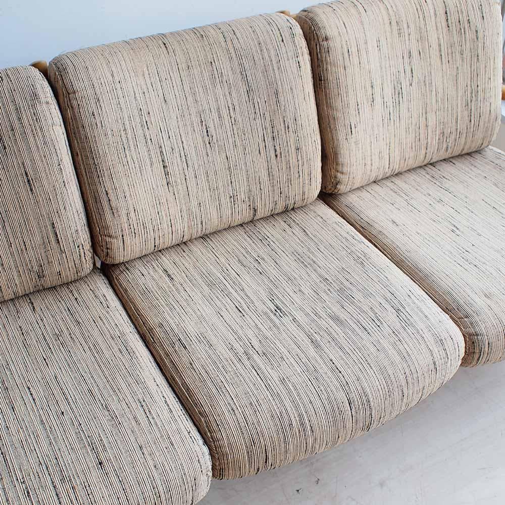 飛騨産業 キツツキ オーク材 3人掛けソファ ナチュラル ZR24389