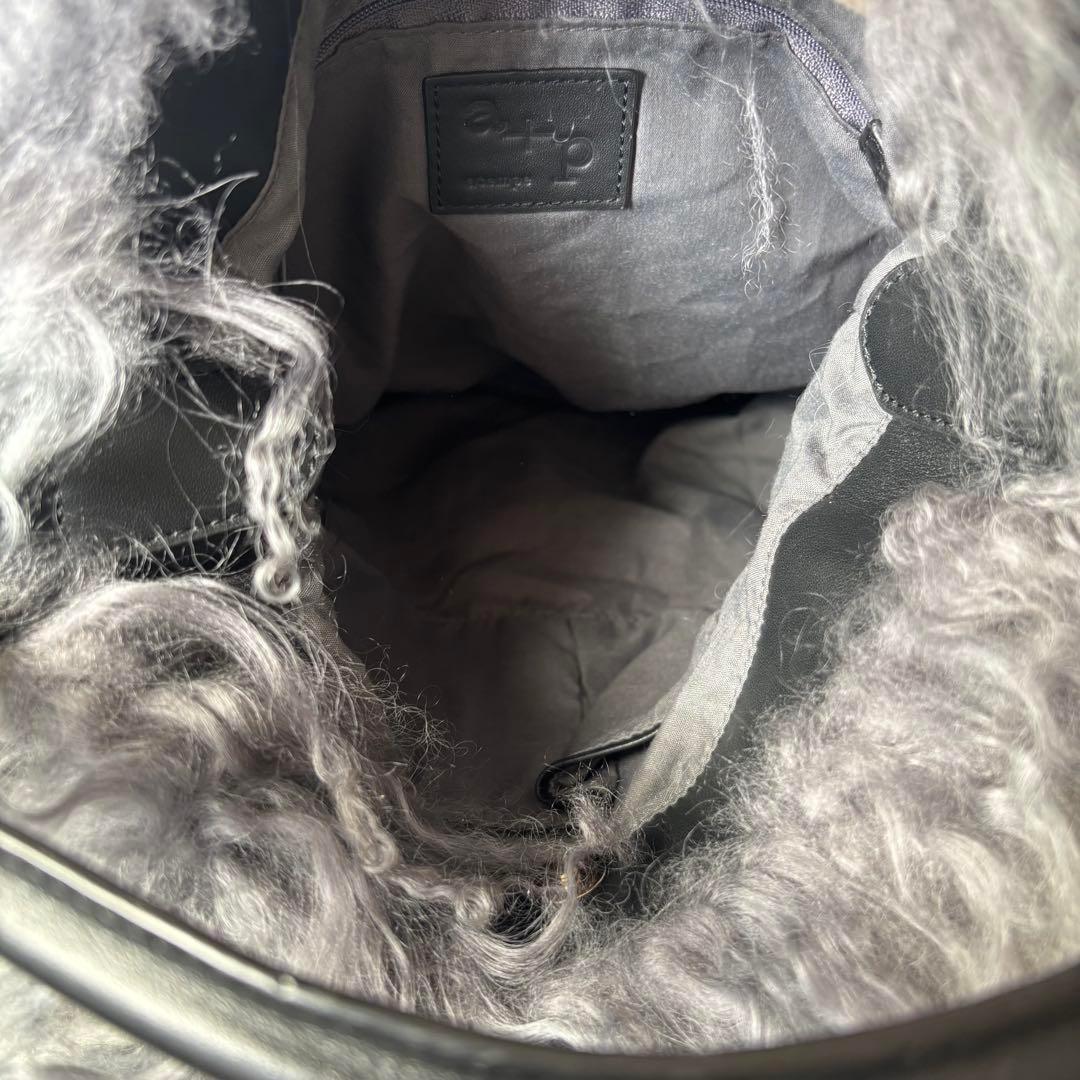 ✨️極美品✨️ A+P アテンペ ファー ショルダーバッグ