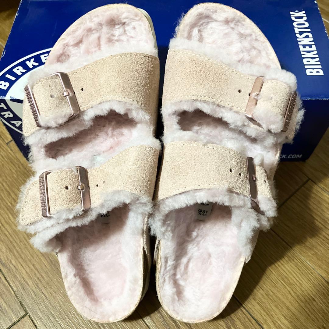 ☆極美品☆ビルケンシュトック アリゾナ シアリング 24.5cm ボア