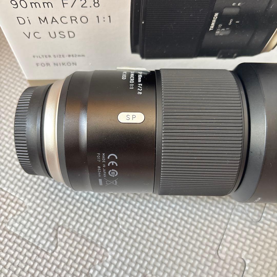 レンズ(単焦点) TAMRON SP 90mm F/2.8 DI MACRO 1:1 VC USD
