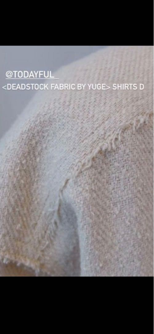 最終お値下げ‼️TODAYFUL Deadstock Fabric by YUGE