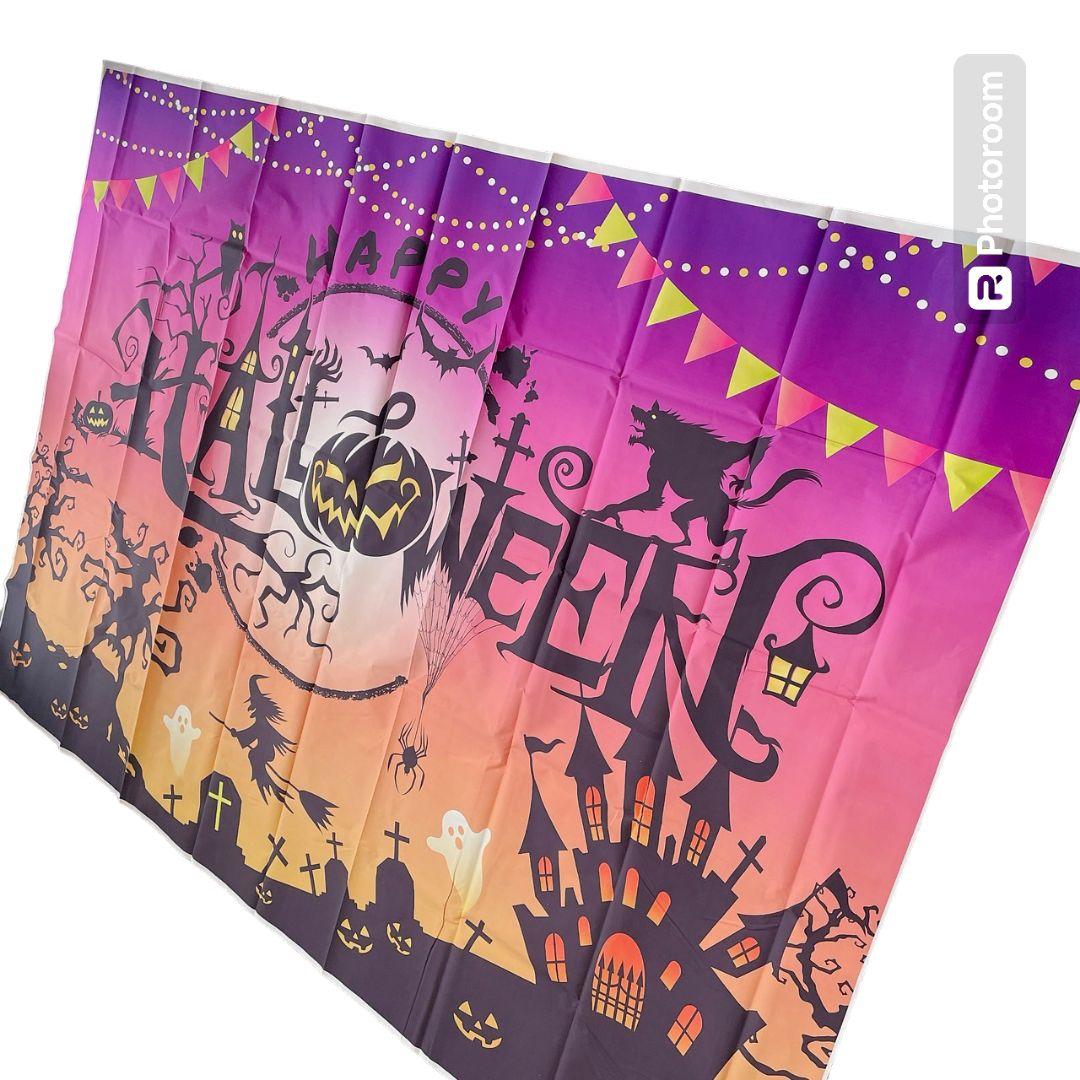 背景布 ハロウィン 撮影背景 大判　2.2x1.5m