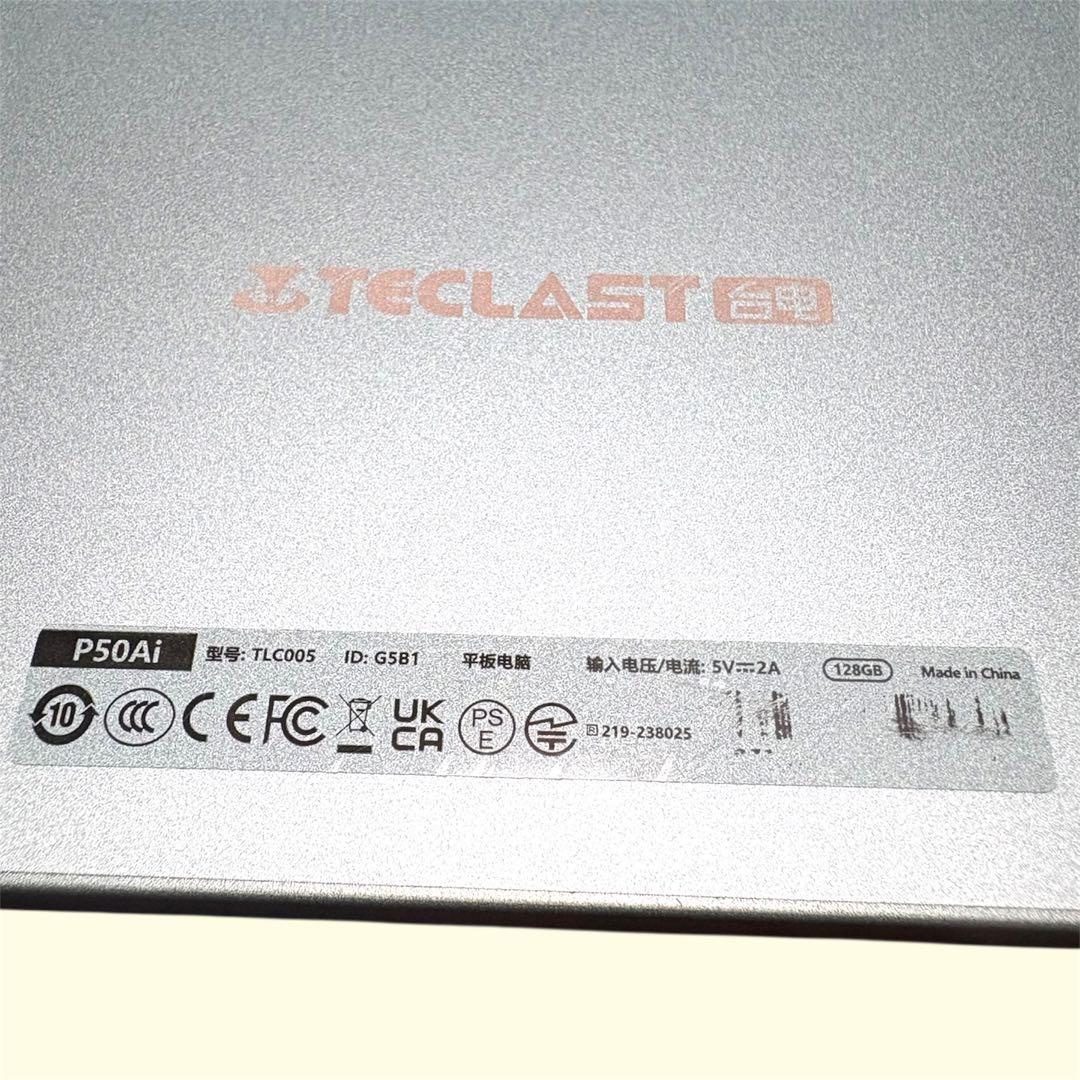 美品 TECLAST タブレットP50 AI 11インチ 128GB 保護ガラス