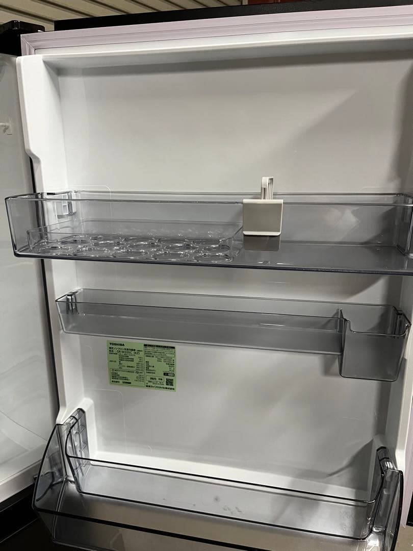 ☆1.【極美品】TOSHIBA 3ドア冷蔵庫 GR-W33SC 2025年製