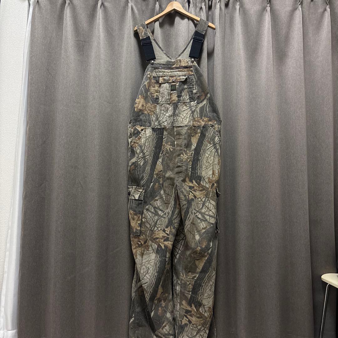 90s LIBERTY リアルツリー オーバーオール メンズ 42 送料込み