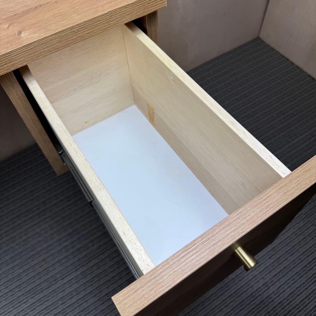 LOWYA ロウヤ ドレッサーデスク 鏡付き 引き取り値引き有り