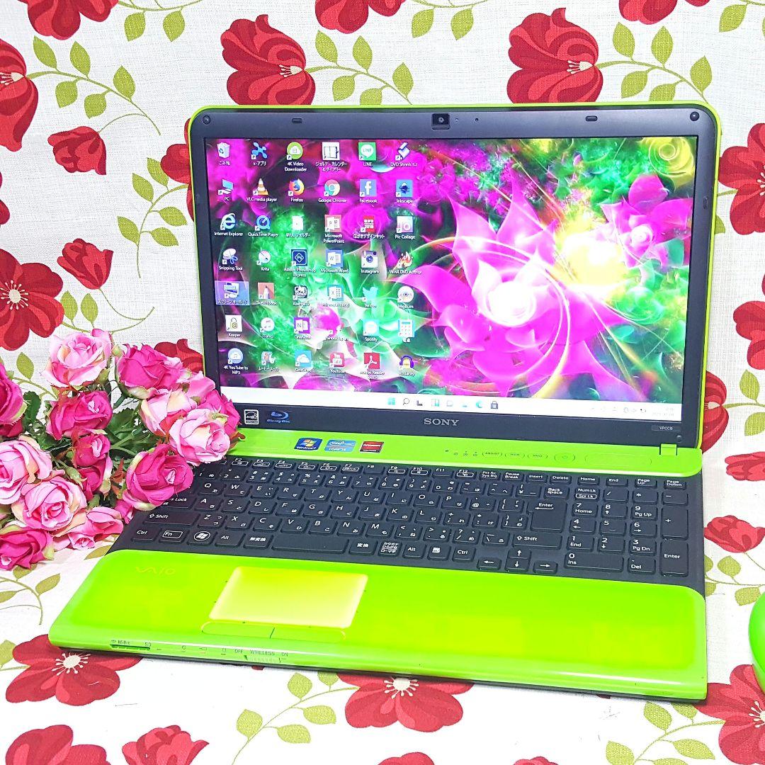 SONY-VAIO★新Win11★Core-i7★新品512GB★メモリ8GB★