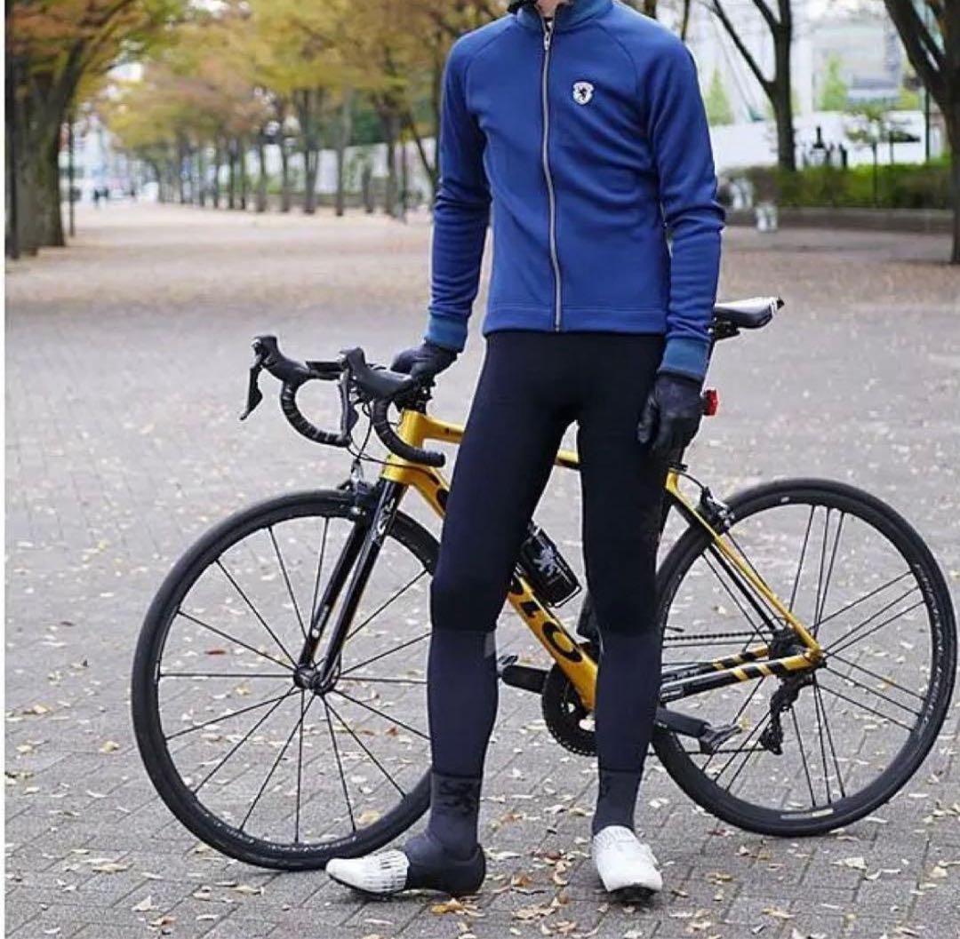 ■新品■　カペルミュール　L サイクルジャケット　サイクルジャージ　ネイビー