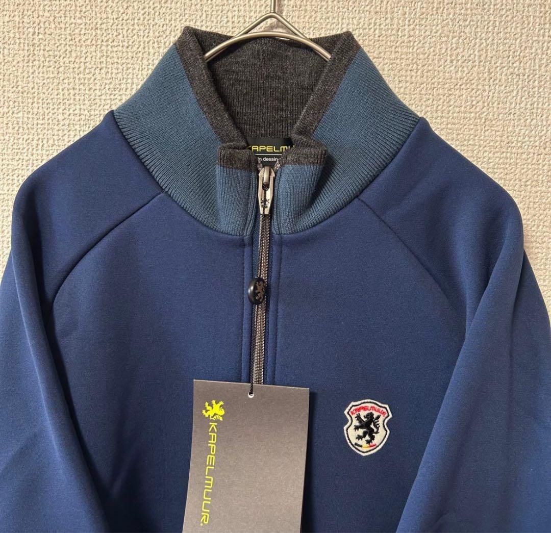 ■新品■　カペルミュール　L サイクルジャケット　サイクルジャージ　ネイビー