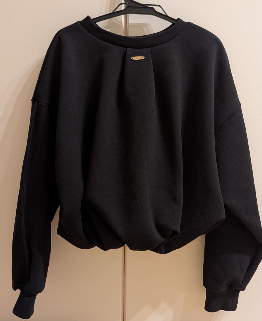トップス heve Cloud Balloon Sweat black