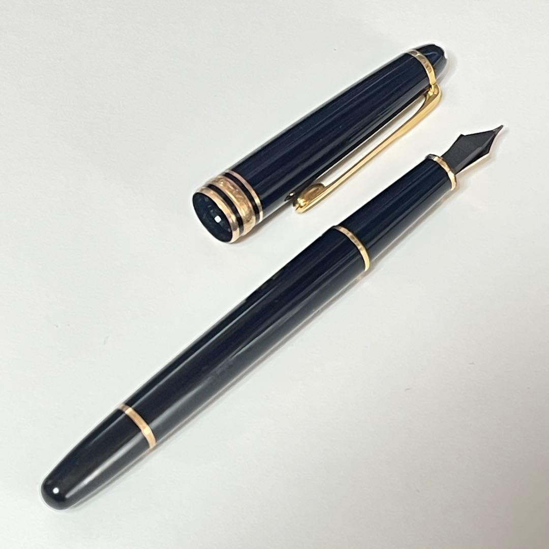 【実用品】モンブラン マイスターシュテュック 144 万年筆 14K 洗浄済み