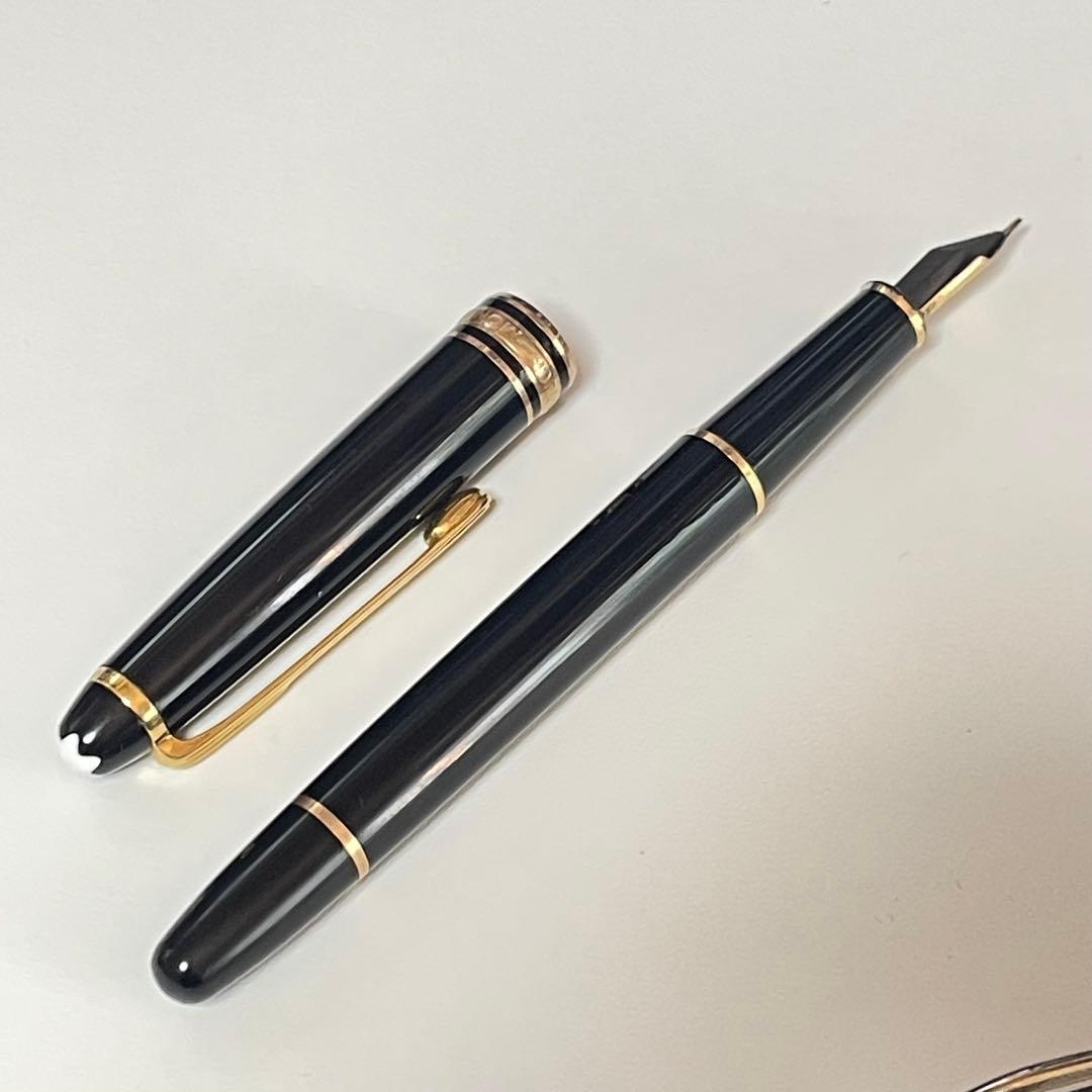 【実用品】モンブラン マイスターシュテュック 144 万年筆 14K 洗浄済み