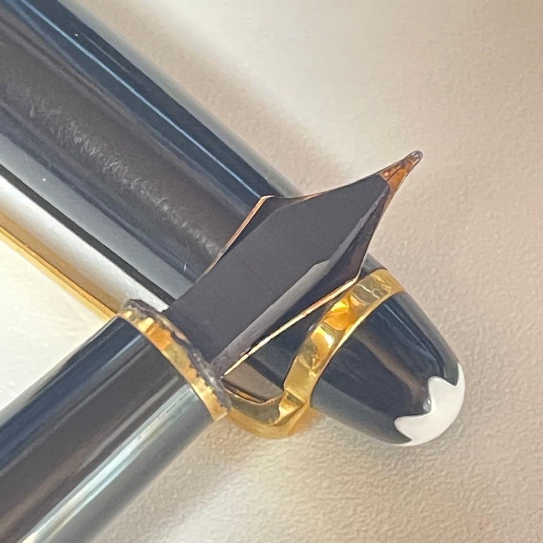 【実用品】モンブラン マイスターシュテュック 144 万年筆 14K 洗浄済み