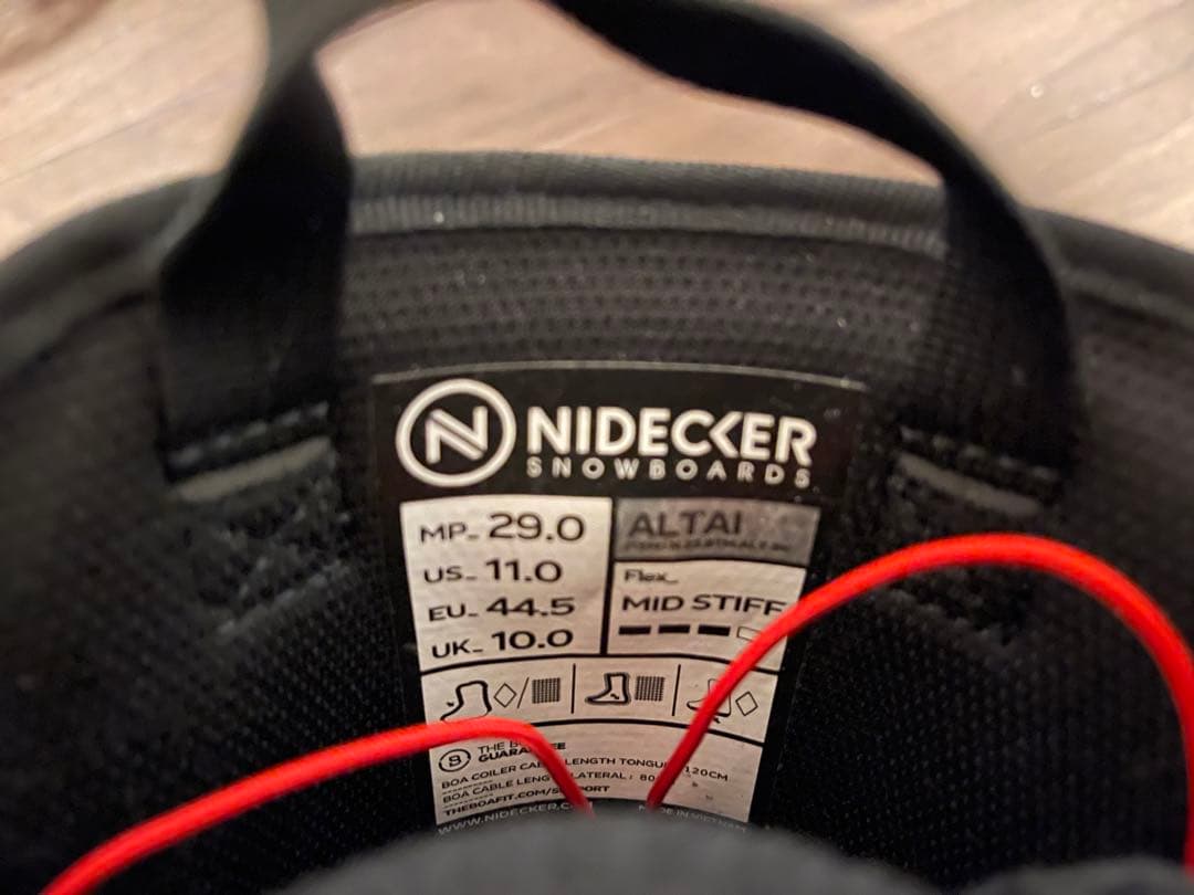 23-24 ナイデッカー SUPERMATIC L ALTAI 29.0 セット