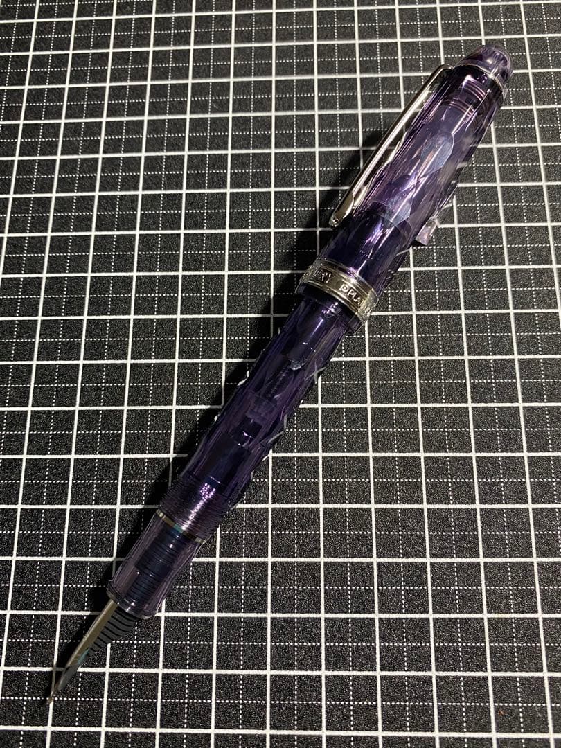 Platinum CENTURY #3776 紫雲　万年筆　字幅B