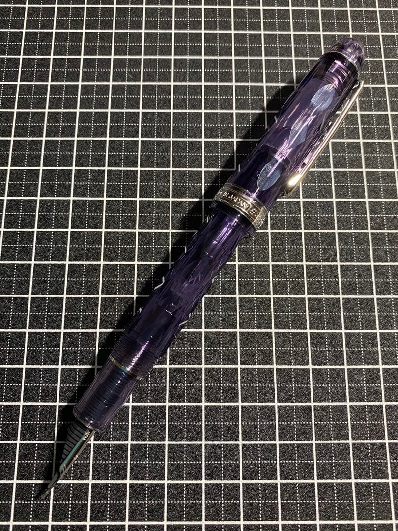 Platinum CENTURY #3776 紫雲　万年筆　字幅B