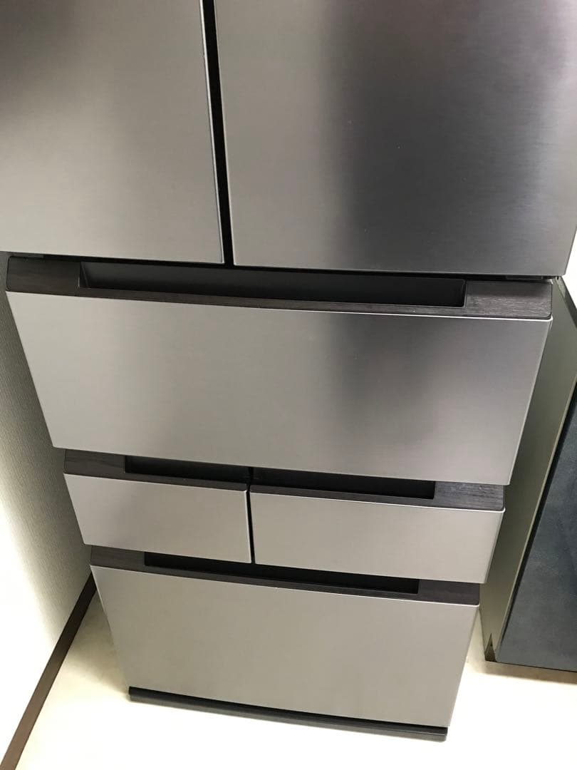 【配送無料】大型冷蔵庫 SHARP SJ-MF46J 観音開き 2022年製