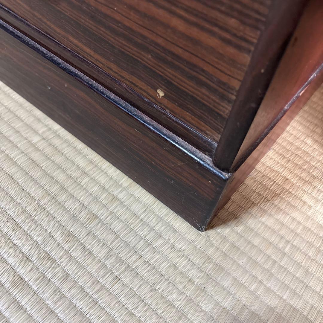 茶箪笥　木製レトロ茶道具棚