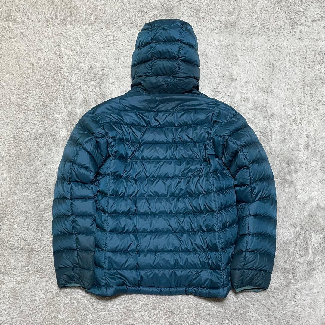 モンベル　ダウンジャケット　コロラドパーカー　リバーシブル　ドローコード　M