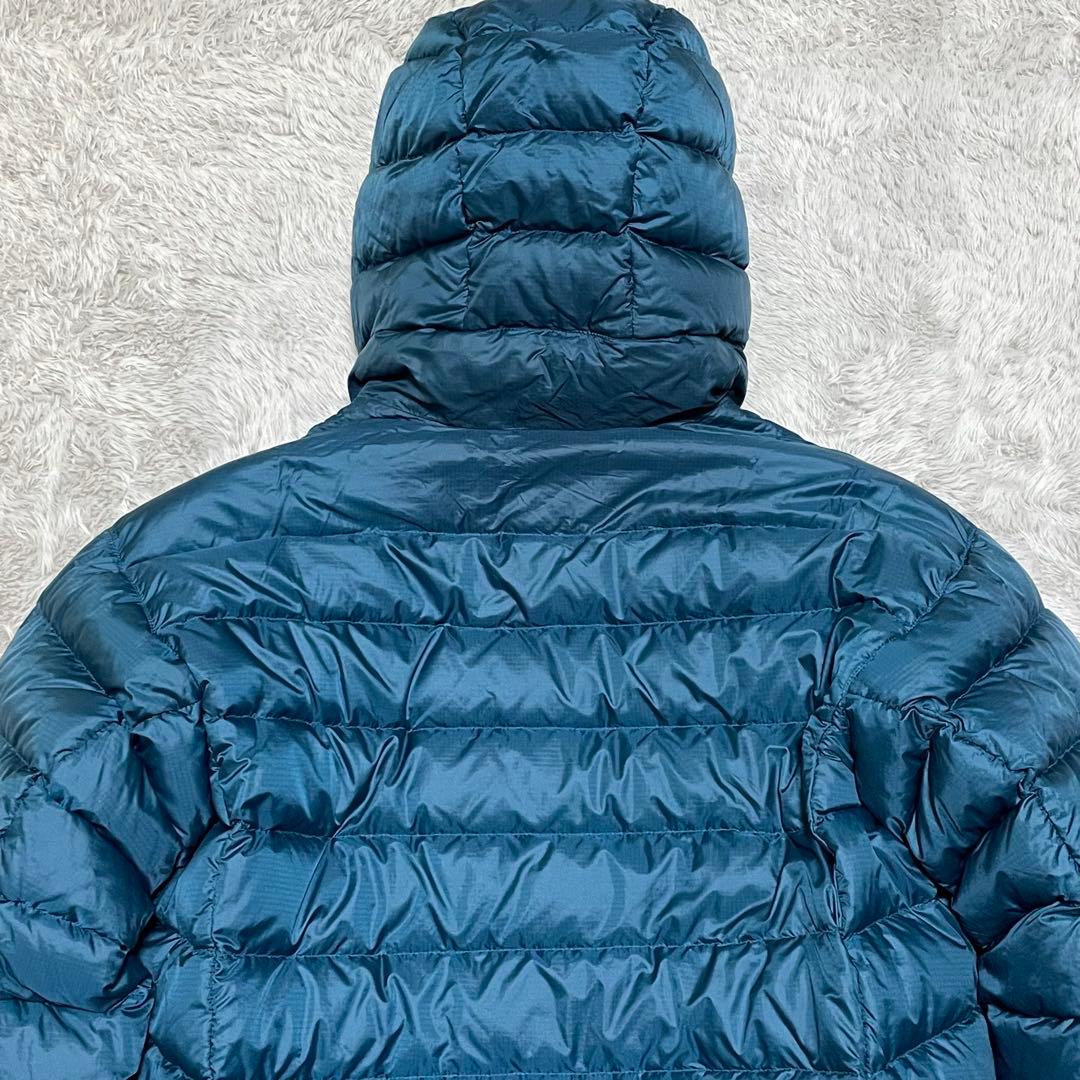 モンベル　ダウンジャケット　コロラドパーカー　リバーシブル　ドローコード　M