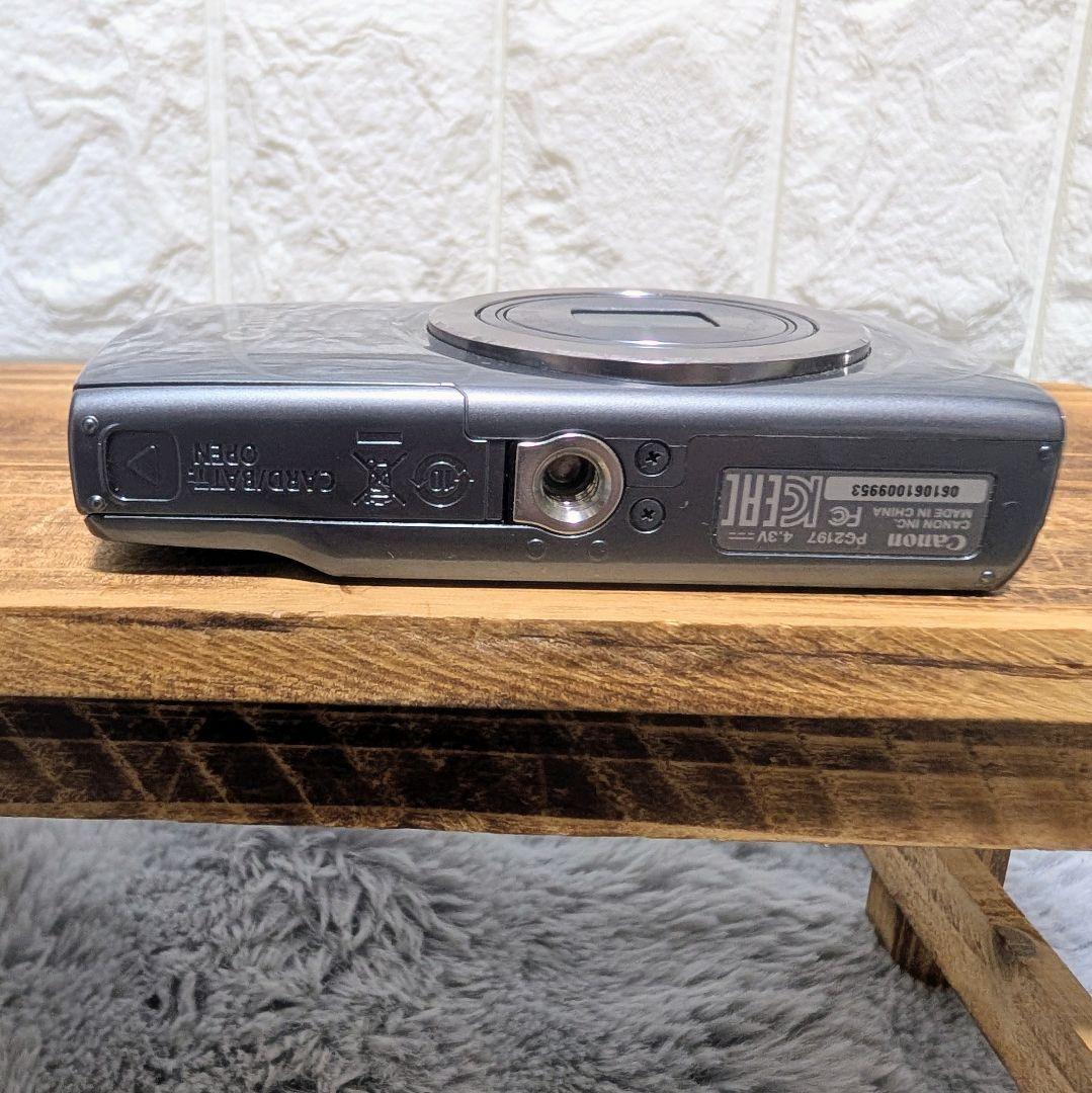 【美品】動作確認済　Canon IXY150 コンパクトデジタルカメラ グレー