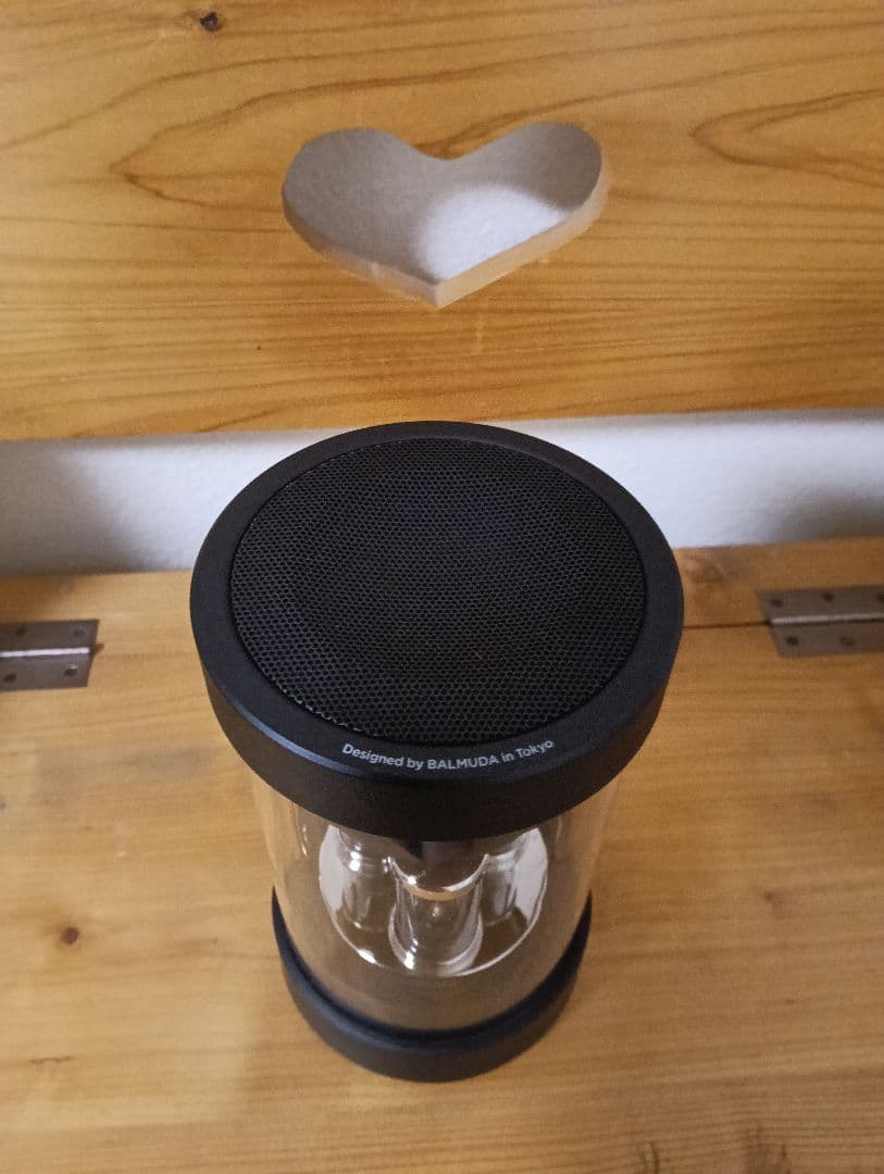 バリュミューダ ワイヤレススピーカー BALMUDA　M01A-BK ブラック