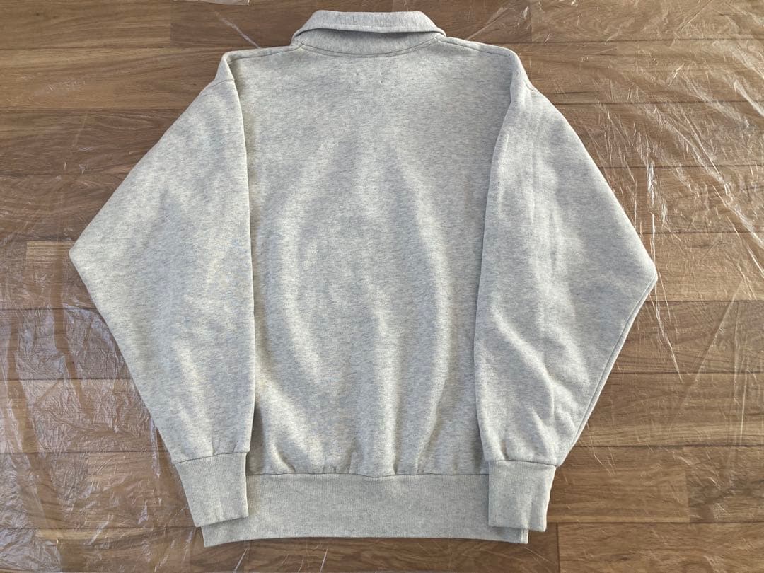 シオタ ハーフジップスウェットシャツ ユニセックス