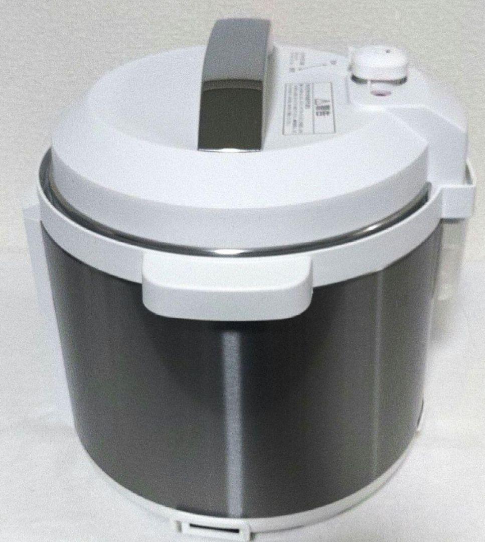 IRIS OHYAMA 電気圧力鍋6L PC-EMA6-W 【未使用品】