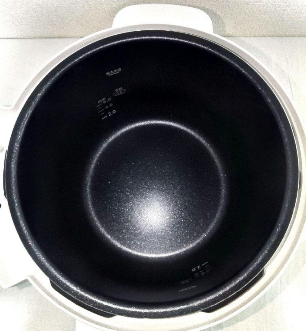 IRIS OHYAMA 電気圧力鍋6L PC-EMA6-W 【未使用品】