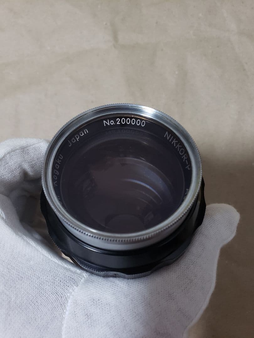 【希少】NIKON NIKKOR-P 105mm f2.5 シリアル良番