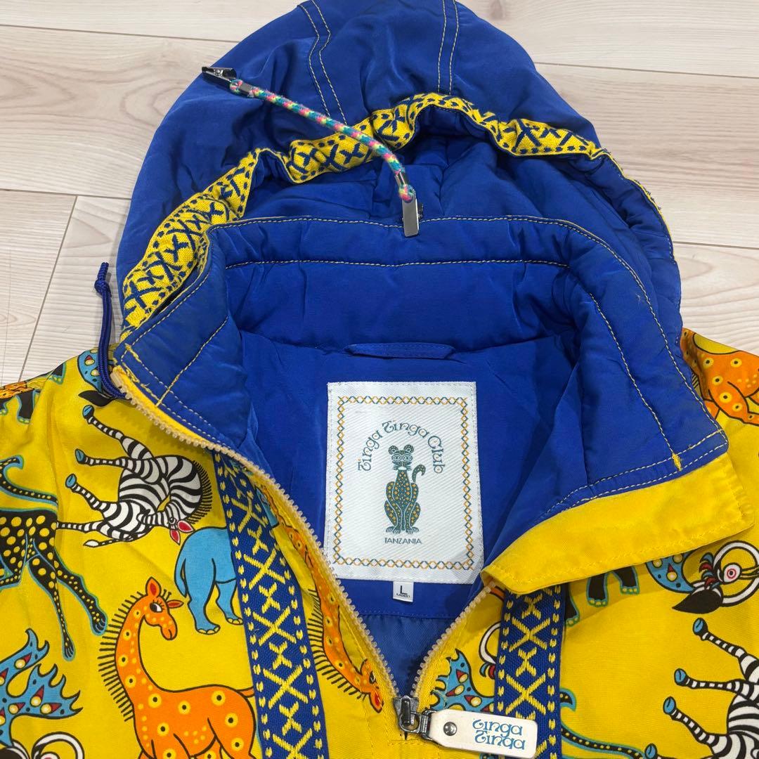 DESCENTE Tinga Tinga柄 ジャケットとオーバーオールセット