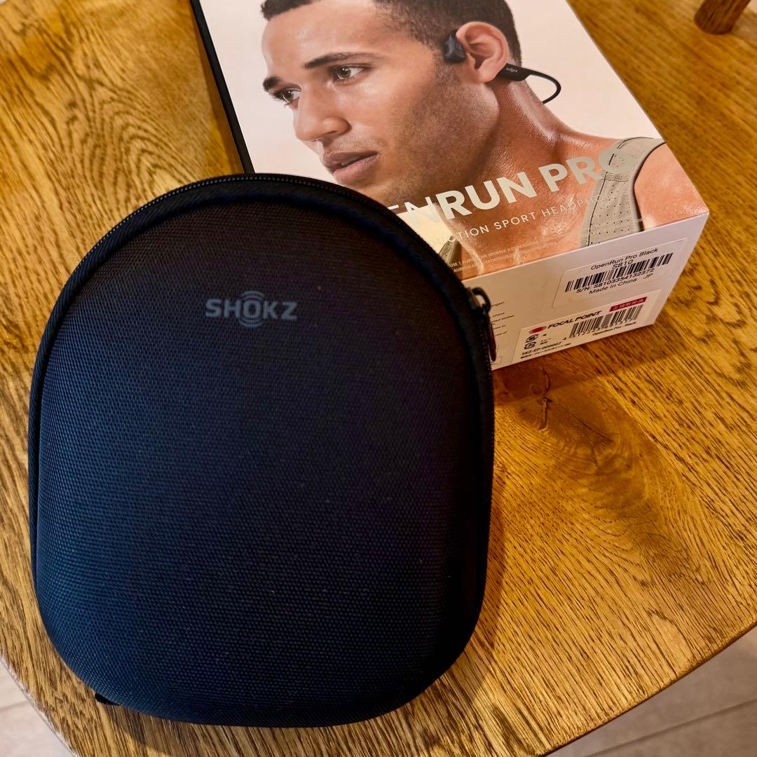 SHOKZ 骨伝導 OpenRun Pro 収納ケース付き