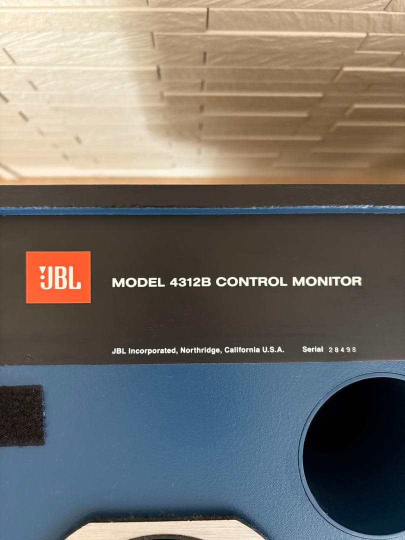 美品　JBL MODEL 4312B CONTROL MONITOR バイワイヤ