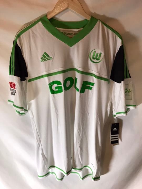 新品正規品adidas ヴォルフスブルク「13」長谷部誠 半袖4XOユニフォーム