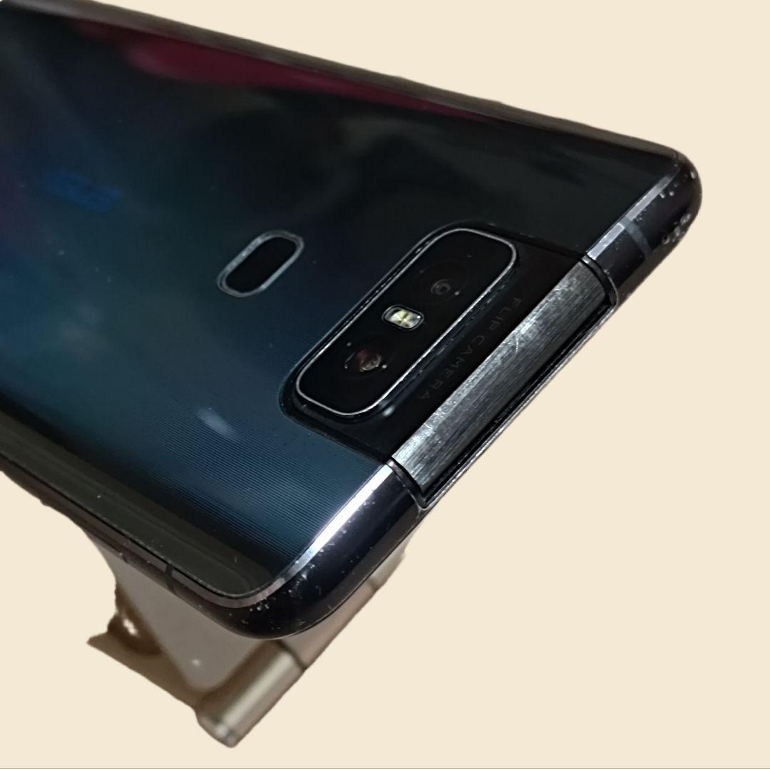 ㉜ASUS ZenFone 6 ZS630KL 128GB ブラック 訳有品