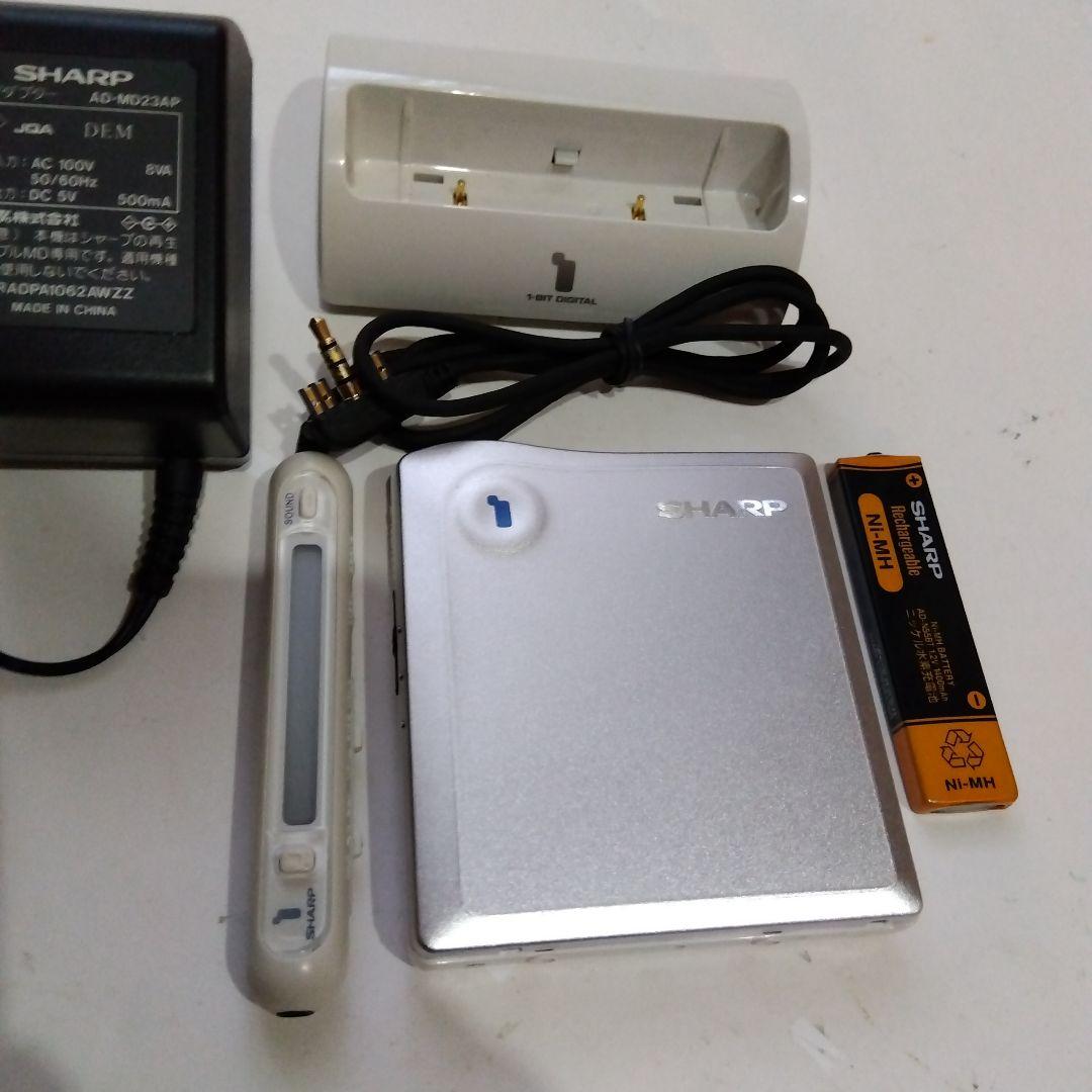 MD 3台　シャープ MD-DS77　ソニー MZ-E720　他　状態は本文に