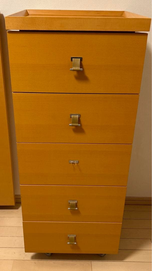 ③リーンロゼ　テレビボード　収納　フランス高級家具メーカー　サイド　引き出し収納